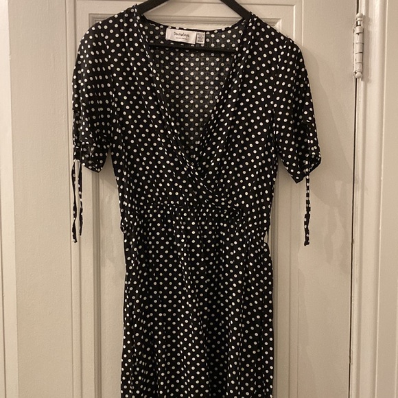 NWOT Polka Dot Mini Dress - Picture 4 of 8
